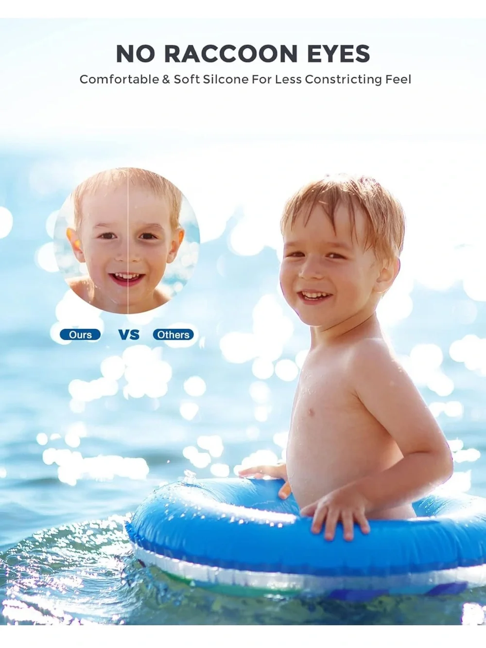 Polarized Kids Swim Goggles - set of 2